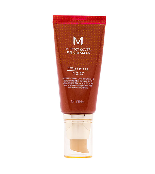 M Perfect Cover Bb Cream Ex Spf42 Pa+++ 50 ml - Missha : 27 - 1