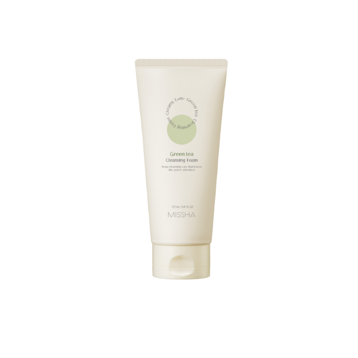 Schiuma Detergente Creamy Latte Tè Verde 180ml - Missha - 1