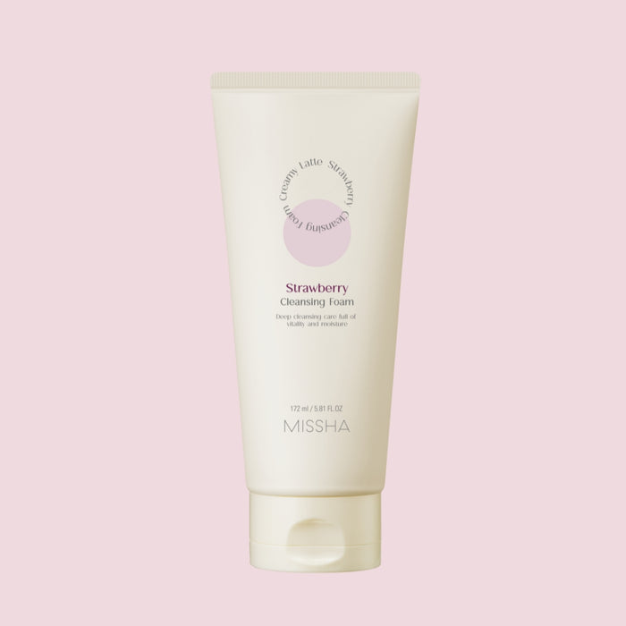 Schiuma Detergente Fragola Creamy Latte - Missha - 2