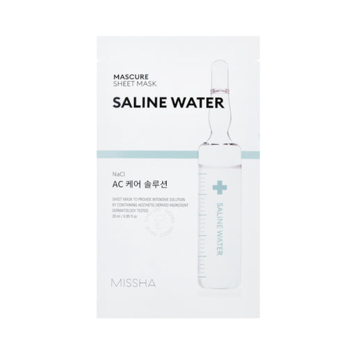 Maschera Viso Acqua Salina - Soluzione AC Care - Missha - 1