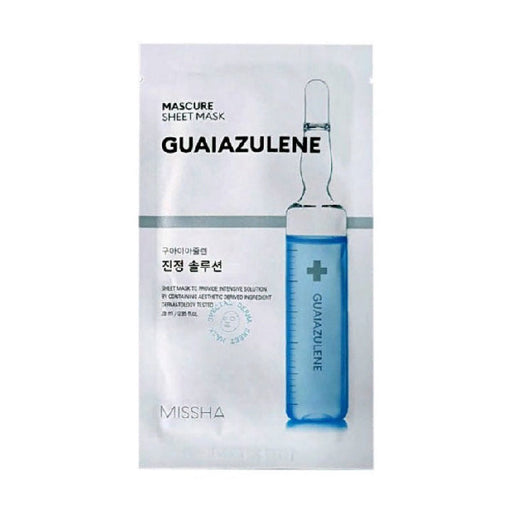 Maschera Viso Lenitiva e Rigenerante - Guaiasulene - Missha - 1