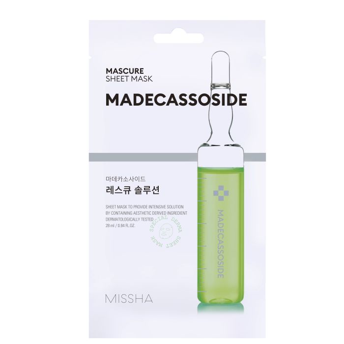 Maschera Viso Rescue Solution - Madecasoside - Missha - 1