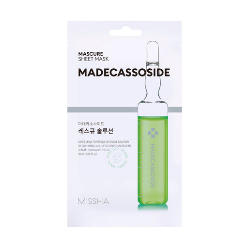 Maschera Viso Rescue Solution - Madecasoside - Missha - 1