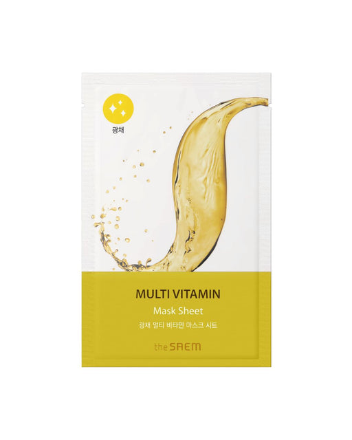 Maschera Illuminante Multivitaminica - Bio Solution - The Saem - 1
