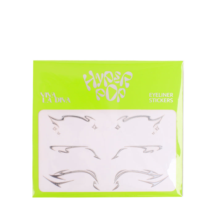 Viva la Diva - Hyperpop Eyeliner Stickers - Lámina de stickers - 1 lámina - Viva la Diva - 1