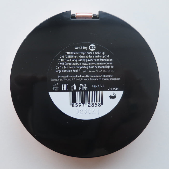 Dermacol 24 ore in polvere e fondotinta a lunga tenuta - Dermacol : 03 - 2