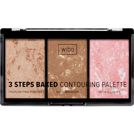 Wibo 3 Steps Baked Palette Contouring - Wibo - 1