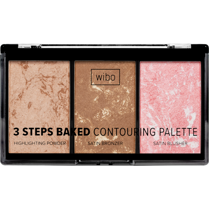 Wibo 3 Steps Baked Palette Contouring - Wibo - 1