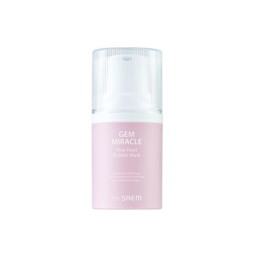 Maschera a Bolle Gem Miracle Pink Pearl 50gr - The Saem - 1