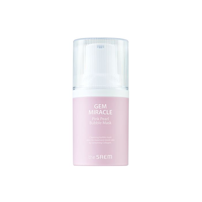 Maschera a Bolle Gem Miracle Pink Pearl 50gr - The Saem - 1
