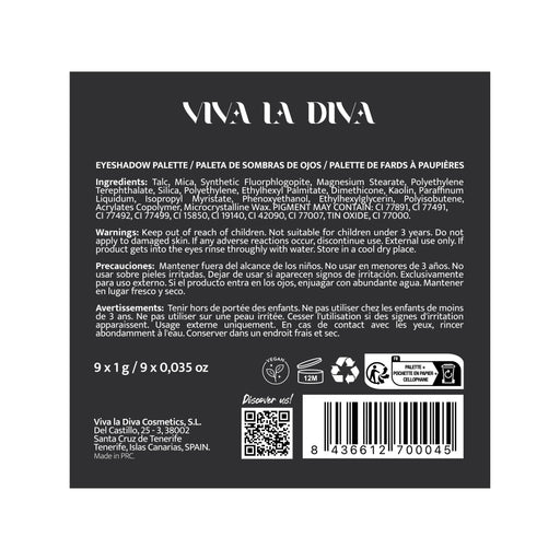 Viva la Diva Mood Eyeshadow Palette Colpevole - Viva la Diva - 1