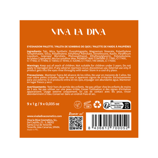 Viva la Diva Mood Eyeshadow Palette Savage - Viva la Diva - 1