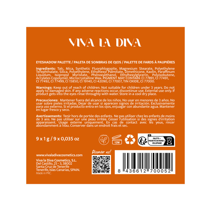 Viva la Diva Mood Eyeshadow Palette Savage - Viva la Diva - 1