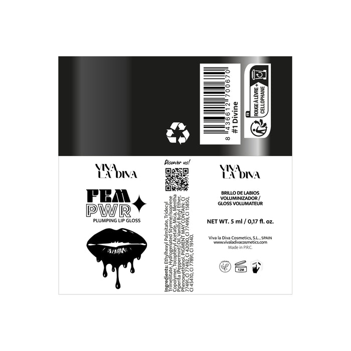 Viva la Diva Fem-power Lucidalabbra Rimpolpante - Viva la Diva - 1