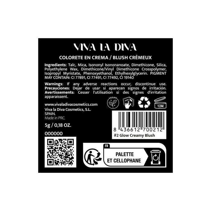 Viva la Diva Glow, fard cremoso - Viva la Diva : 2 - 1