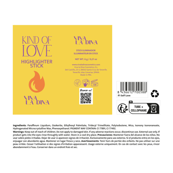 Viva la Diva Kind of Love Evidenziatore in stick - Viva la Diva : Self Love - 1