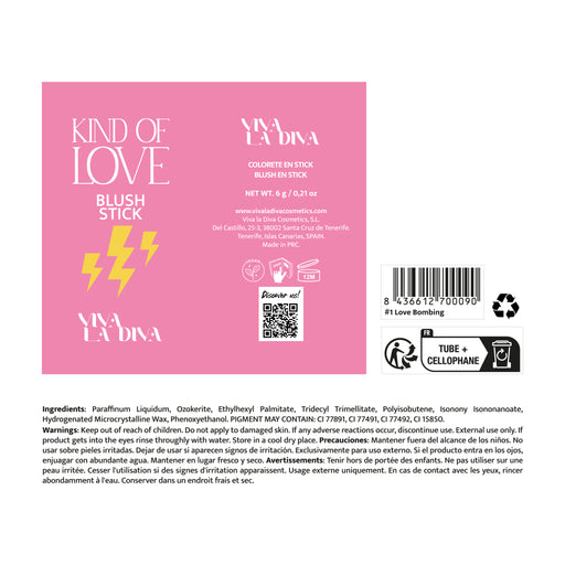 Viva la Diva Kind of Love Blush in stick - Viva la Diva - 1