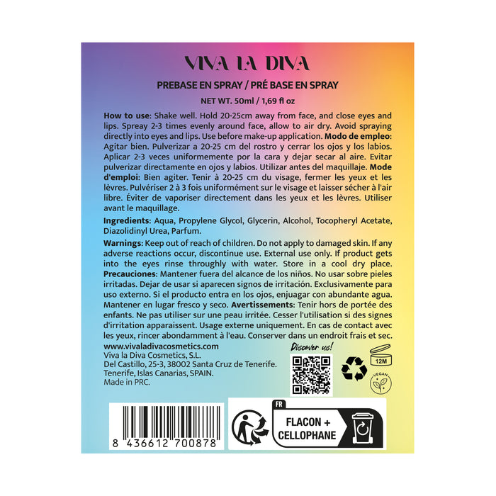 Viva la Diva Ex-perience Primer Spray - Tears of My Ex - Viva la Diva - 1