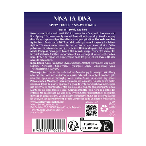 Viva la Diva Ex-perience Setting Spray - Give Me Air - Viva la Diva - 1