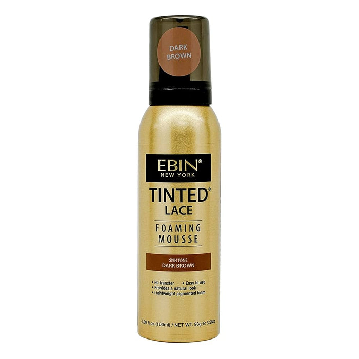 Schiuma moussante colorata per pizzi 100 ml - Ebin New York : Dark Brown - 1