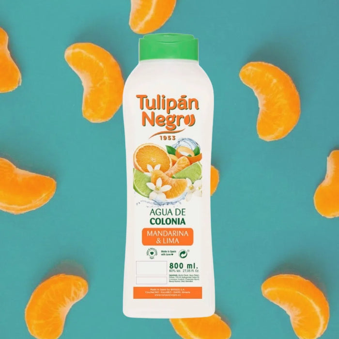Acqua di Colonia alla Mandarina e Lime 800ml - Tulipan Negro - 2