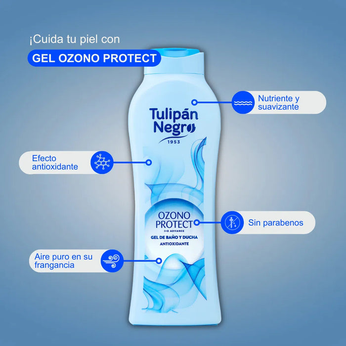 Gel Doccia Ozono Protect 650ml - Tulipan Negro - 3