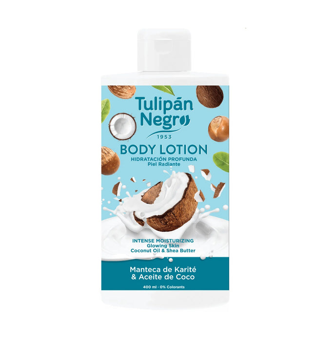 Crema Corpo con Burro di Karité e Olio di Cocco 400ml - Tulipan Negro - 1