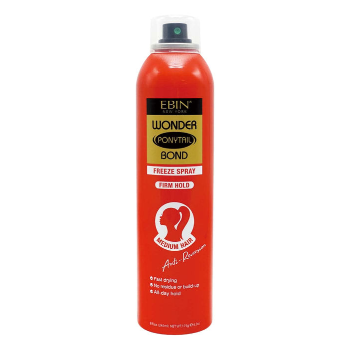 Fissaggio spray Wonder Ponytail Bond Freeze 245ml - Ebin New York : Firm Hold Medium Hair - 1