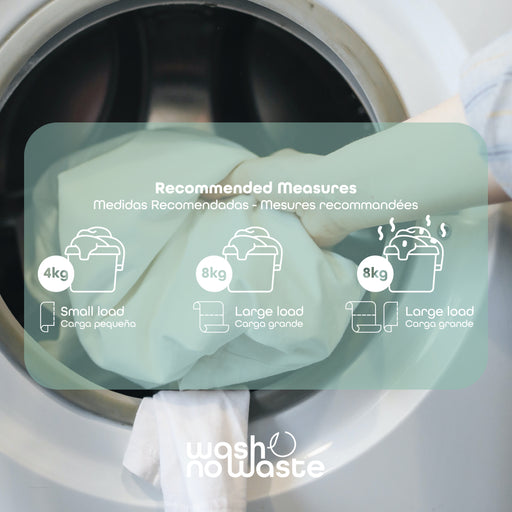 Strisce detergenti biodegradabili - Confezione da 3 - Senza lavanda, brezza oceanica e profumo - Wash No Waste - 2