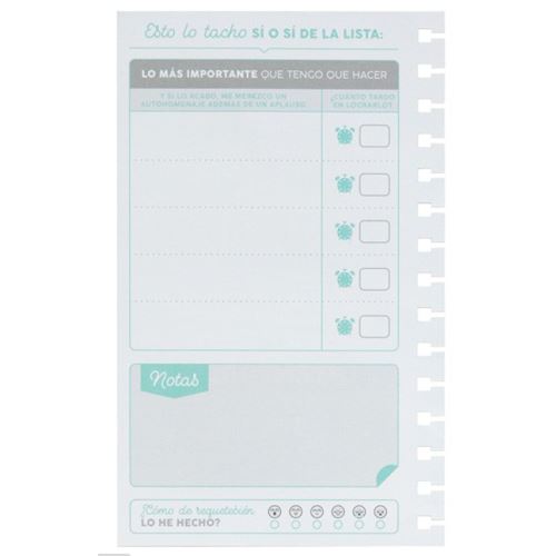 Fogli di produttività extra per le agende - Mr. Wonderful - 6