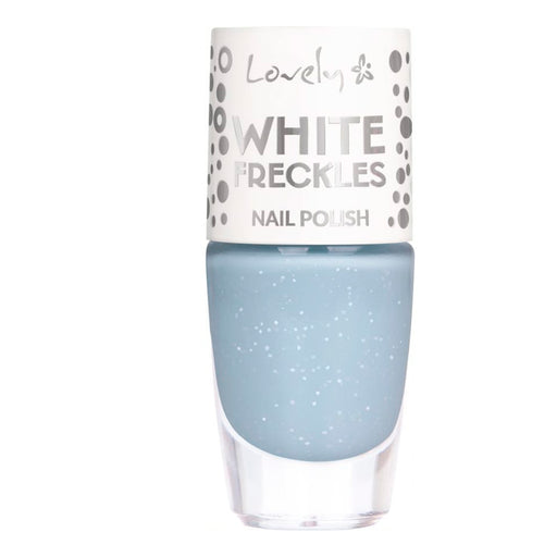Smalto per unghie con lentiggini bianche - Lovely - 1