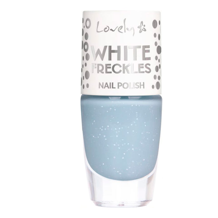 Smalto per unghie con lentiggini bianche - Lovely - 1