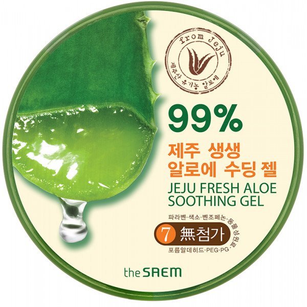 Gel Calmante Aloe Jeju Fresh 99% Flacone da 300ml - The Saem : 300ML - 1