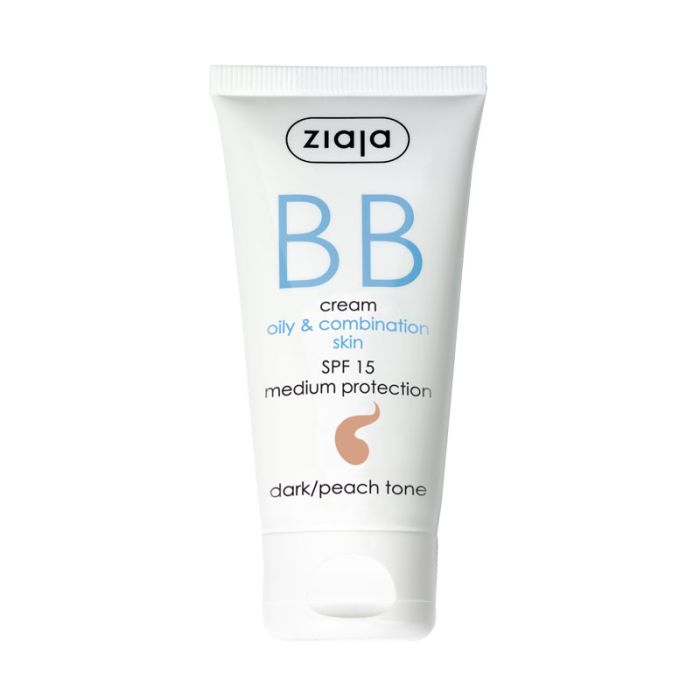 BB Cream SPF15 Pelli Miste e Grasse - Ziaja : Tono Oscuro - 1