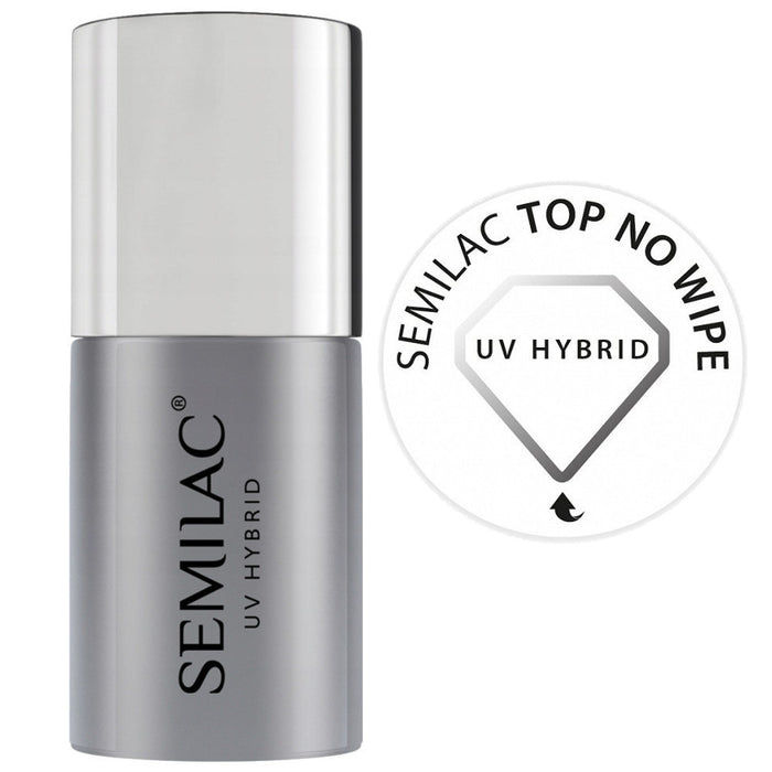 Top Coat No Wipe 11ml - Ibrido UV - Semilac - 1