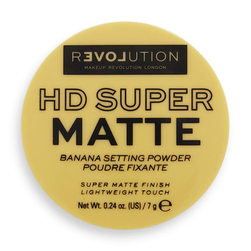 Cipria in polvere libera Relove Hd Super Matte Banana Powder: 7 Grammi - Revolution Relove - 1