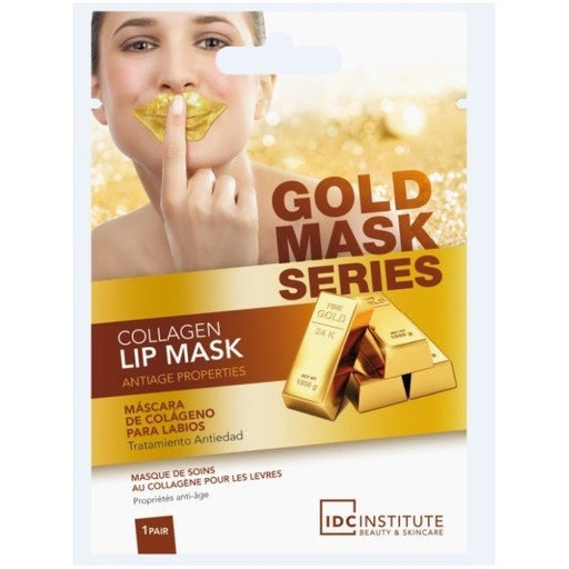 Maschera per Labbra Gold con Collagene - Idc Institute - 1