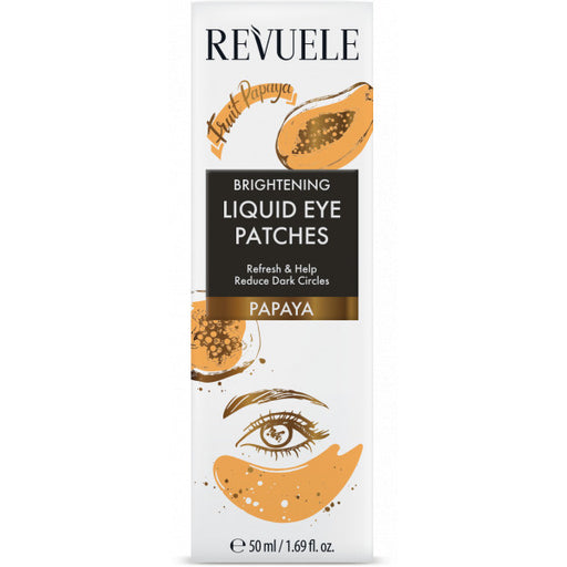Liquid Eyes Patches Papaya Eye Contour Patch liquidi illuminanti - Revuele - 2