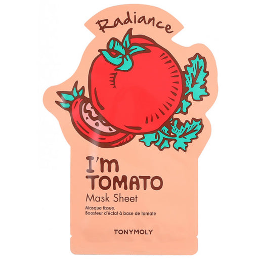 Maschera viso idratante Tomato Mask Sheet Glow Radiance - Tony Moly - 1