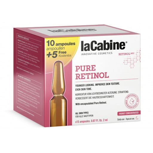 Fiala di retinolo puro - La Cabine: 10 + 5 unidades - 1