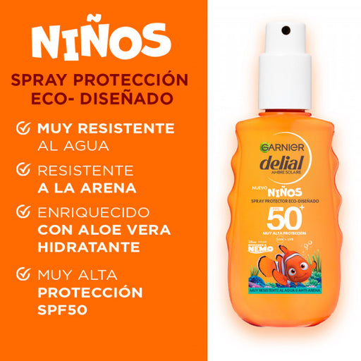 Spray Protettivo per Bambini Nemo: 150 ml - Delial - 2