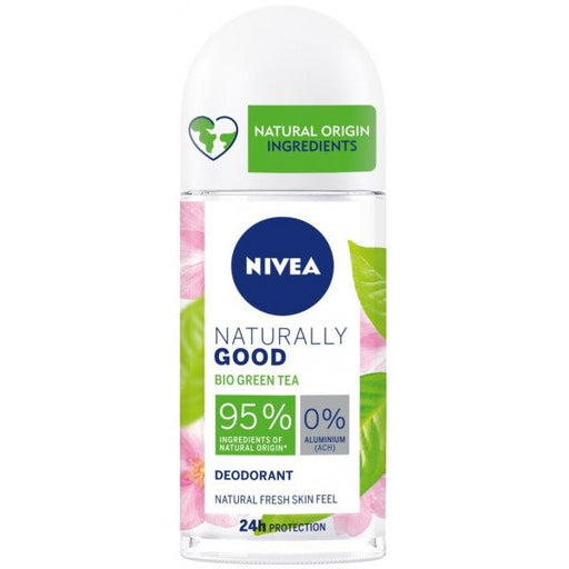 Desodorante Roll on Naturally Good - Nivea: Té Verde - 1