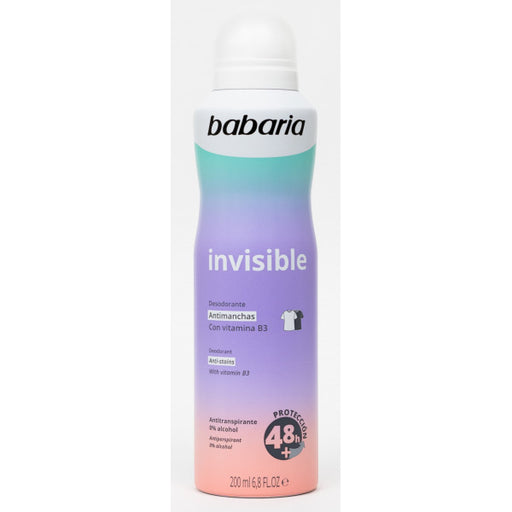 Deodorante Spray Invisible: 200 ml - Babaria - 1
