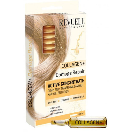 Fiale Concentrate Attive per Capelli Collagene+ - Revuele - 1