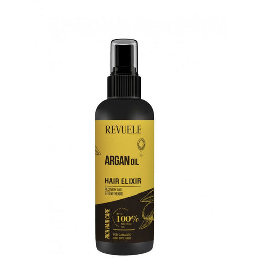 Olio di Argan Hair Elixir Protezione dei capelli danneggiati - Revuele - 1