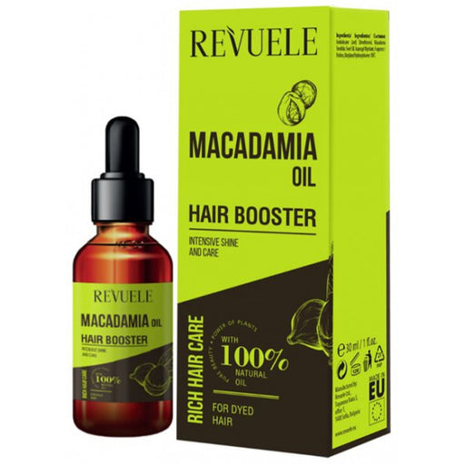 Olio per capelli alla macadamia per capelli colorati - Revuele - 1