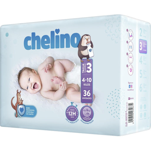 Pannolino per Bambino Piegato Taglia 3 - Chelino - 1