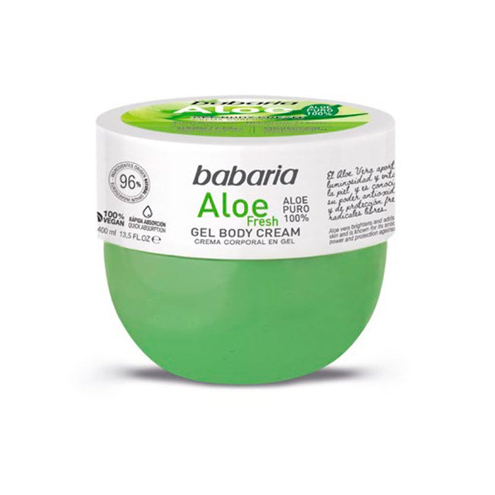 Crema Corpo 100% Pura Aloe Gel - Babaria - 1