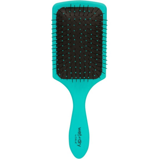 Spazzola per capelli rettangolare Wet-n-Dry verde acqua - Cala - 1