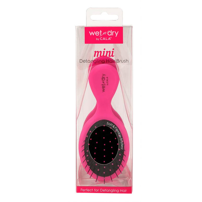 Cepillo para el Caebllo - Mini spazzola per capelli Wet-n-dry (fucsia) - Cala - 1